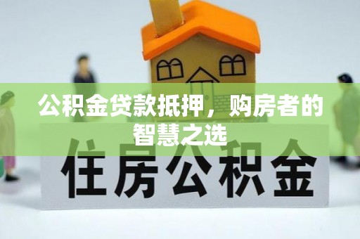 沙河口公积金贷款抵押，购房者的智慧之选